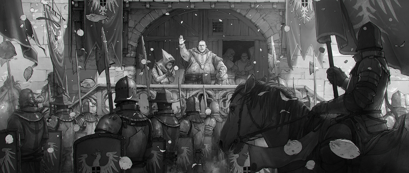 Illustration for article titled The Beautiful Sketches Behind The Witcher 3's Ending